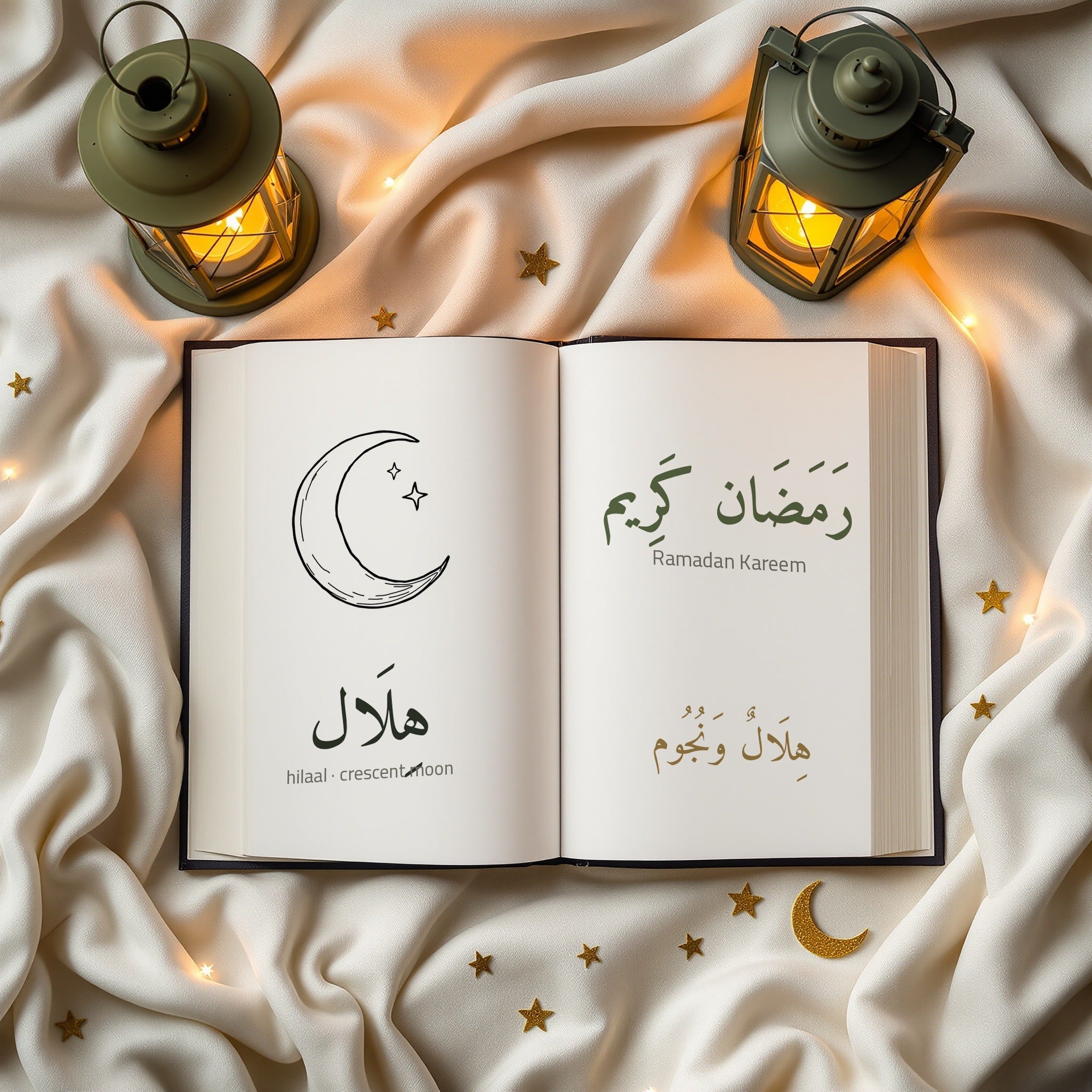 Gold Olive Tree Ramadan and Eid learning for children